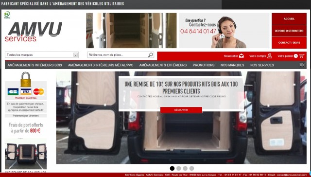 Comment aménager son fourgon utilitaire à Marseille ? - AMVU Services