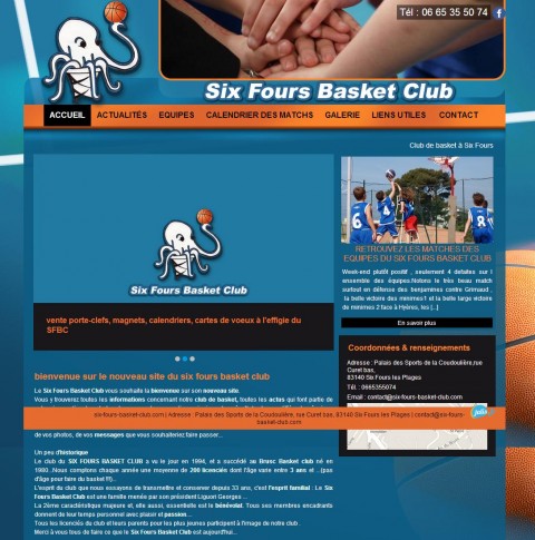 Où faire du basket dans le Var? Le Six Fours Basket Club