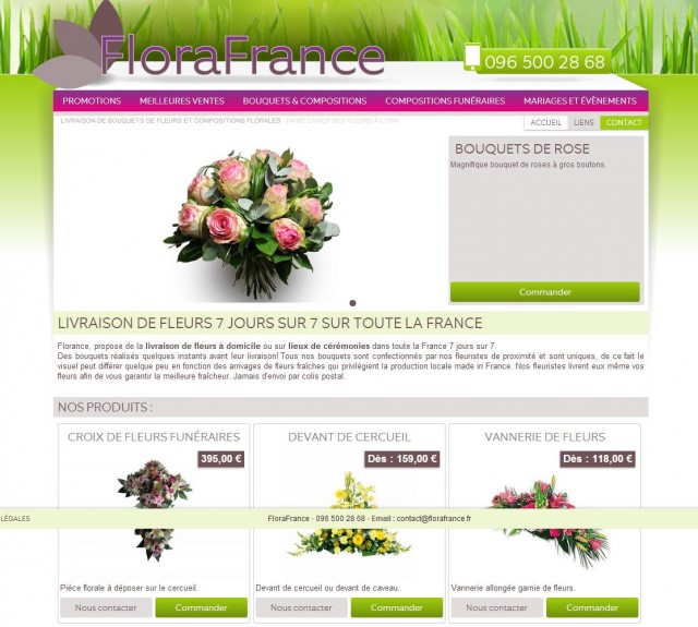 Où commander un bouquet de fleurs pour un anniversaire? FloraFrance
