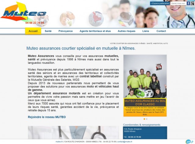 Assurance et complémentaire santé à Nîmes - Abilis enseigne Muteo
