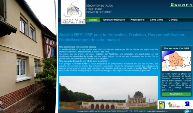 Tarif et devis pour des travaux d'isolation extérieure sur Rouen et Seine Maritime (76)