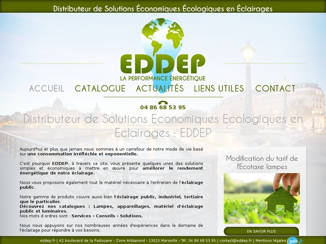 Eclairage public et professionnel à Marseille - EDDEP