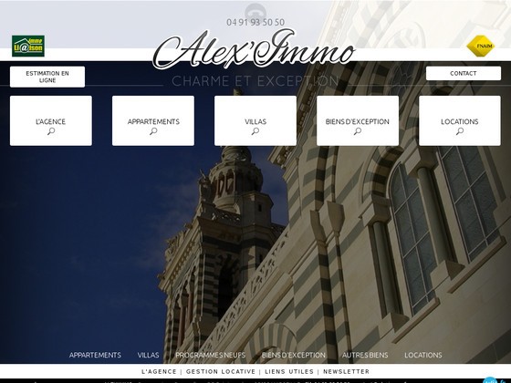 Alexia Immobilier : Agence immobilière sur Marseille : vente location appartement maison 12eme