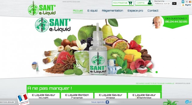 Où acheter des recharges de cigarette électroniques pas chères à Marseille ? - Sant'E-Liquid