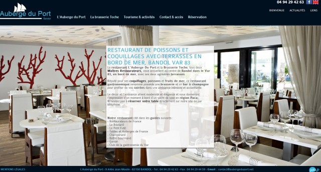 Dans quel restaurant de poisson manger à Bandol ? - Auberge du Port
