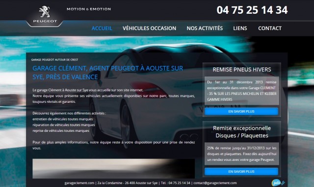Quel garage pour une Peugeot d'occasion autour de Crest ? - Garage Clément