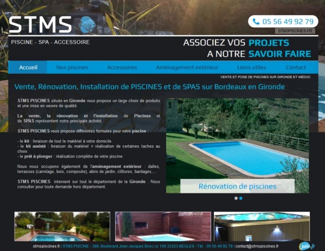 Rénovation et construction de piscines sur Bègles et Gironde 33