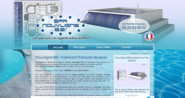 Où acheter un spa design sur internet ? - Nouvligns BB