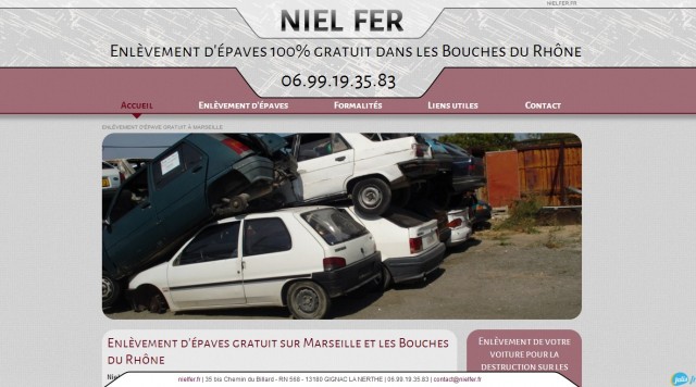 Comment me débarrasser de mon véhicule épave à Marseille sans frais ? - Niel Fer