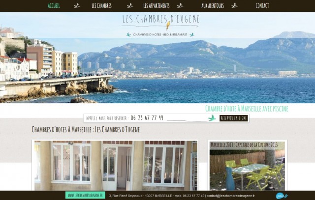 Où dormir au calme pour un week-end vers Marseille centre ? - Les Chambres d'Eugène