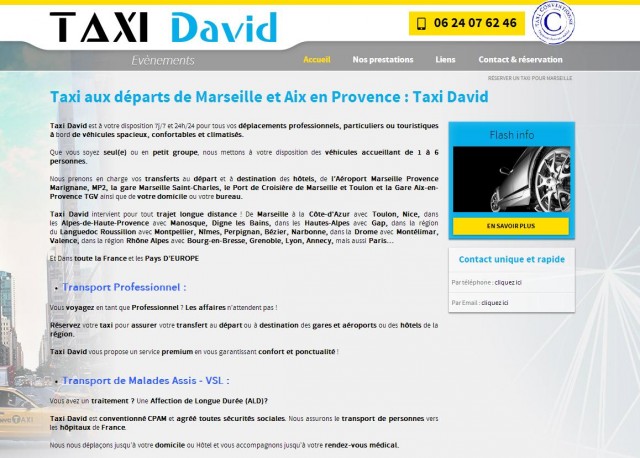 Comment aller à l'aéroport de Marseille Marignane? Taxi David