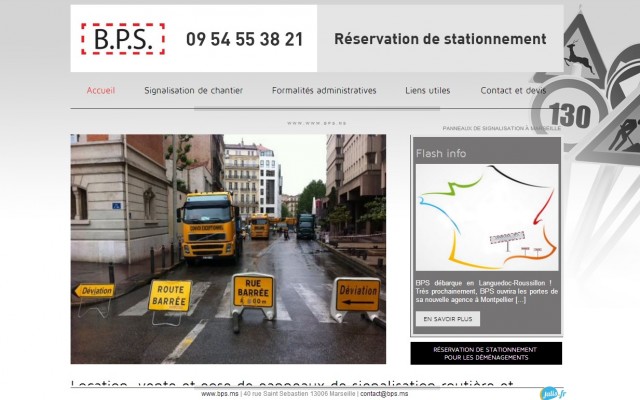 A quelle entreprise louer des panneaux de signalisation de chantier à Marseille ? - BPS