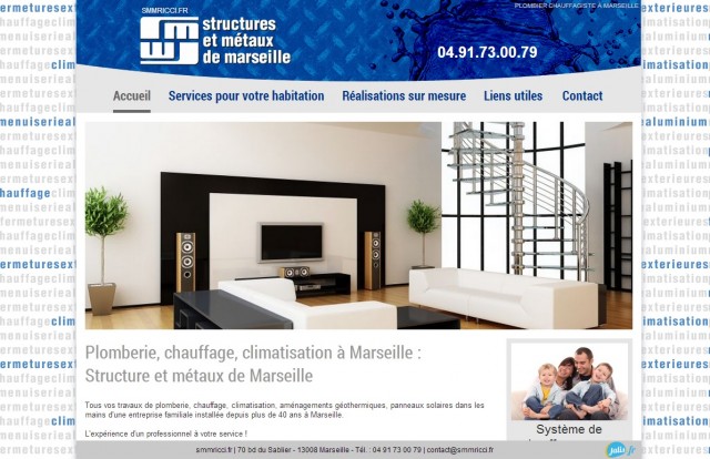 Quelle entreprise à Marseille pour la création d'un escalier métallique ? - Structures et Métaux de Marseille
