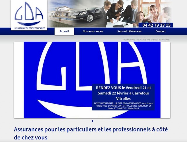 Où trouver un assureur à Marignane? GDA Assurances