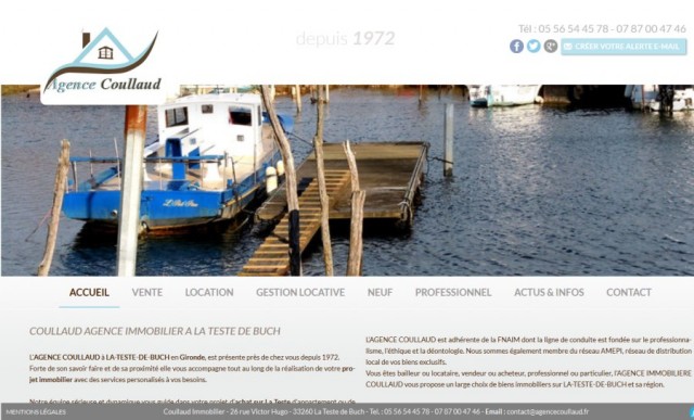 Immobilier le Haillan - Agence immobilière Coullaud