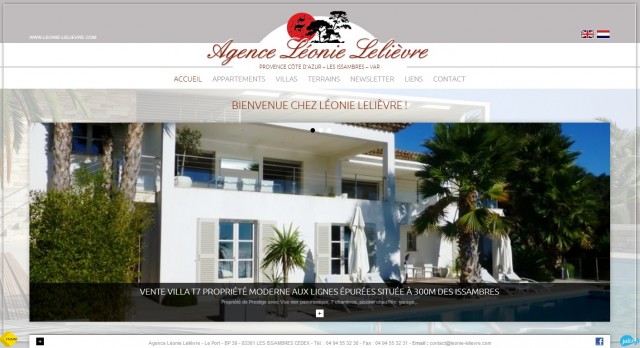 Où acheter une villa de prestige vue sur mer aux Issambres ? - Agence Léonie Lelièvre