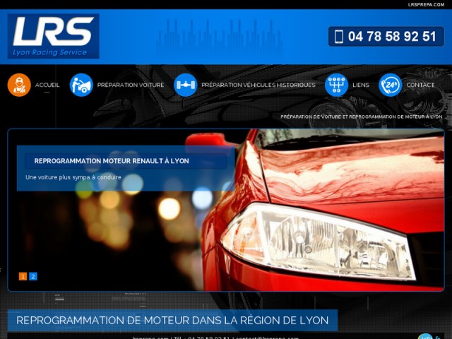 Reprogrammation de moteur à Lyon - LRS Racing