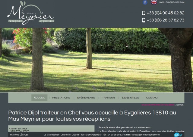 Où louer un joli domaine pour un mariage dans les Alpilles ? - Le Mas Meynier