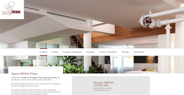 Agence immobiliere Michèle Falque, spécialiste de la location à Cassis