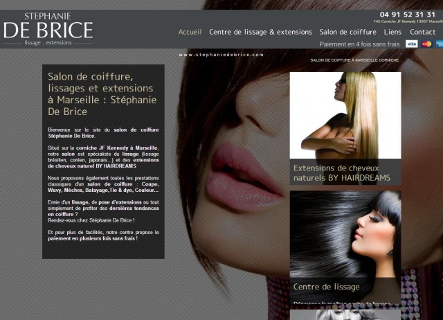 Où prendre rendez-vous pour la pose d'extensions de cheveux à Marseille? Stéphanie De Brice