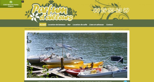 Location de bateau à Lyon - Parfum d'ailleurs