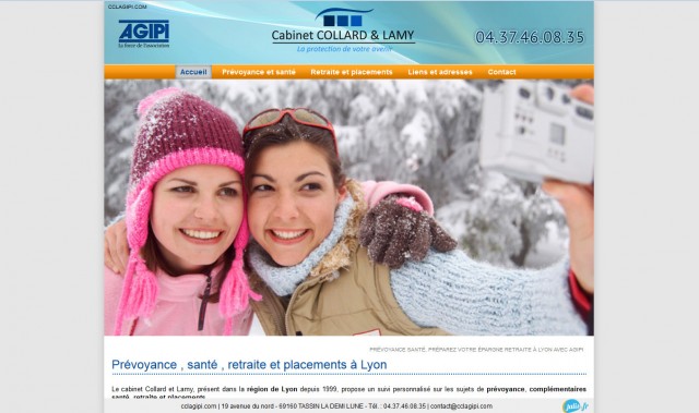 Prévoyance Santé et retraite, AGIPI Lyon - Cabinet Collard et Lamy