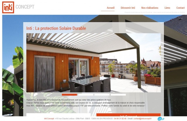 Comment installer une pergola bioclimatique sur Aix en Provence - INTI Concept