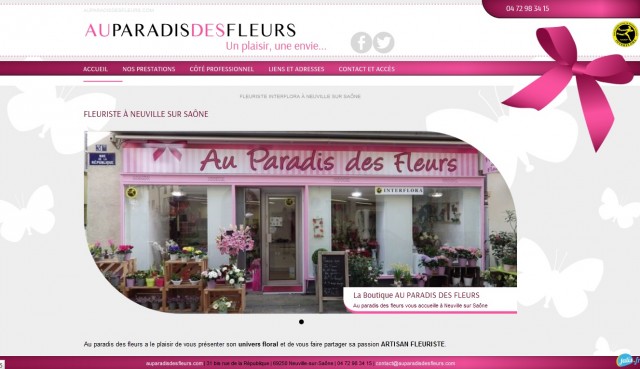 Quel fleuriste pour de belles compositions florales à Neuville sur Saône ? - Au Paradis des Fleurs