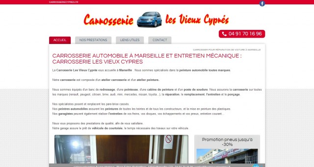 Carrosserie et peinture de véhicule à Marseille - La Carrosserie Les Vieux Cyprès