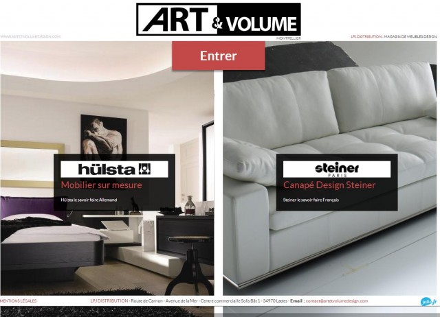Où acheter des meubles Hülsta à Montpellier? Art & Volume