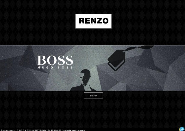 Vente vetements - costumes et jeans -Toulon - Boss Renzo 