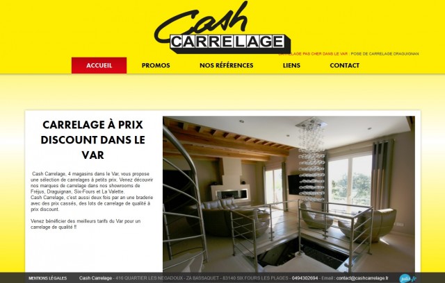 Où acheter du carrelage de salle de bain pas cher dans le Var ? - Cash Carrelage