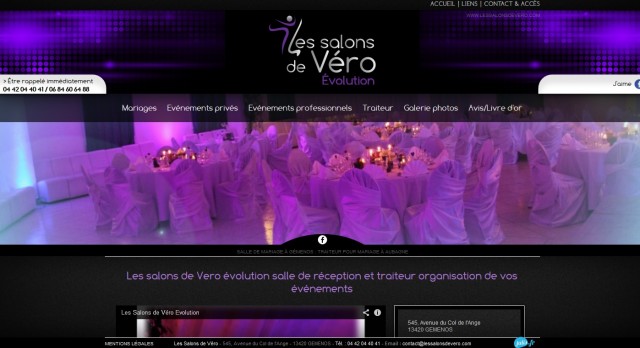 Où louer une grande salle de mariage pas chère vers Aubagne ? - Les Salons de Véro Evolution