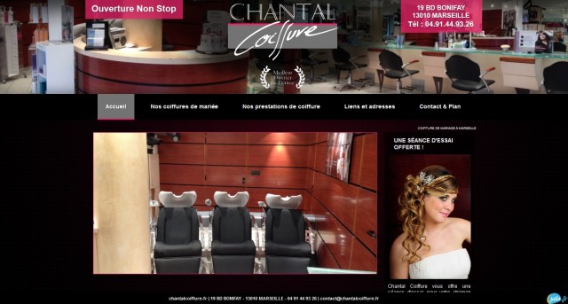 Quelle coiffeuse à Marseille pour un beau chignon de mariée ? - Chantal Coiffure