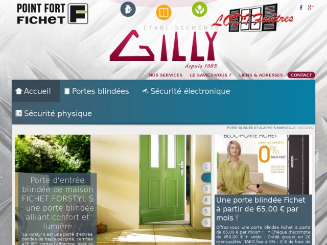 Installation de portes blindées et coffres forts à Marseille - Ets Gilly
