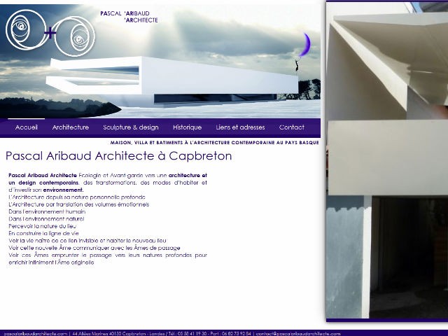 Architecte et maison design au Pays basque - Pascal Aribaud