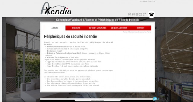 Fabricant de système de sécurité incendie - Axendis