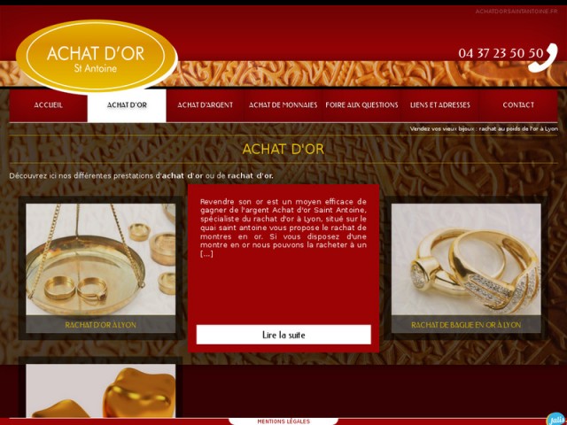 Rachat de bijoux en or à Lyon 69002 - PPMH