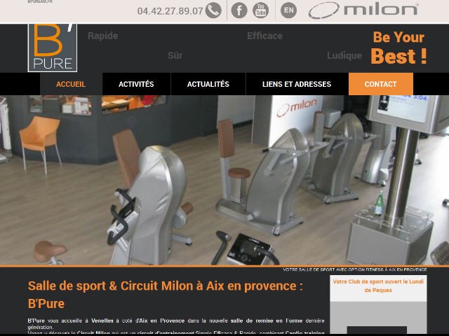 Salle de sport et coach à Aix en Provence - B'Pure