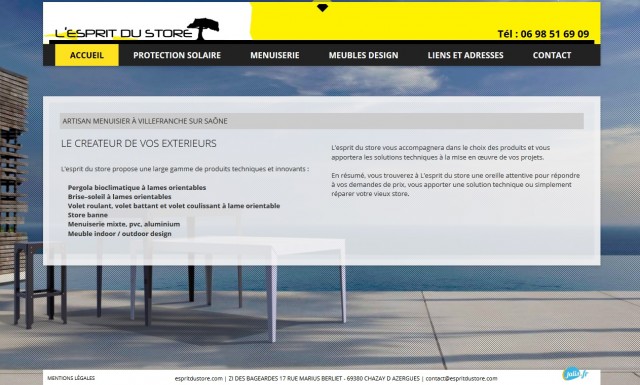 Où acheter un brise soleil sur mesure à Villefranche sur Saône ? - L'Esprit du Store