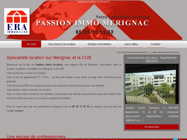 Immobilier locatif : appartement et maison à louer à Bordeaux - Passion Immo