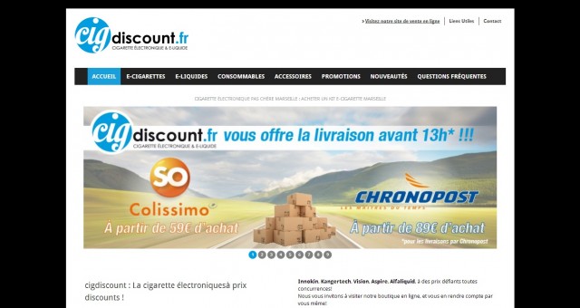 Où acheter une cigarette électronique pas chère à Marseille ? - Cig Discount