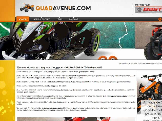 Vente de quad et moto cross pour enfants sur Manosque - Quad Avenue