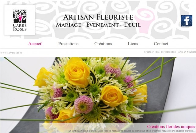 Fleuriste Interflora et création de compositions originales sur Bordeaux
