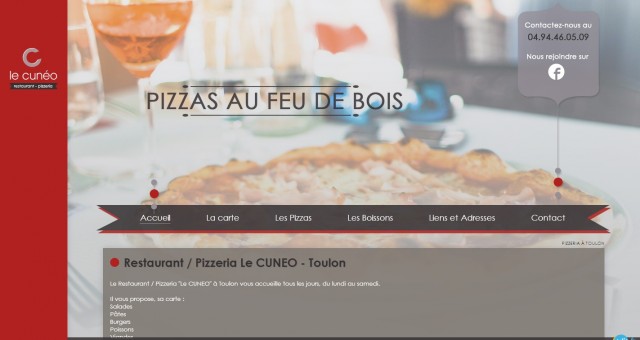 Où manger une bonne pizza au feu de bois à Toulon ? - Le Cunéo