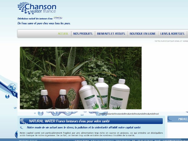 Se faire livrer un purificateur d'eau sur Bordeaux - Natural Water