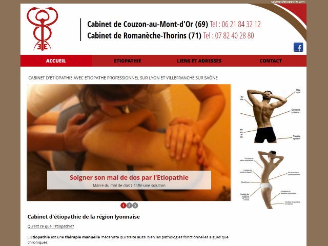 Trouver un cabinet d'étiopathie près de Lyon - Cabinet Ethiopathe