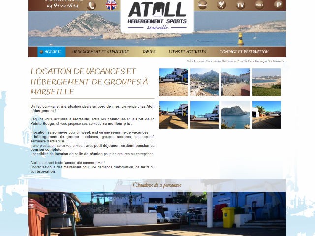 Où trouver une location pour un groupe nombreux sur Marseille - Atoll