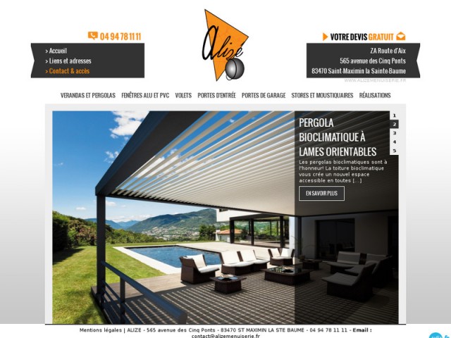 Véranda en aluminium ou PVC dans le Var - Alize Menuiserie
