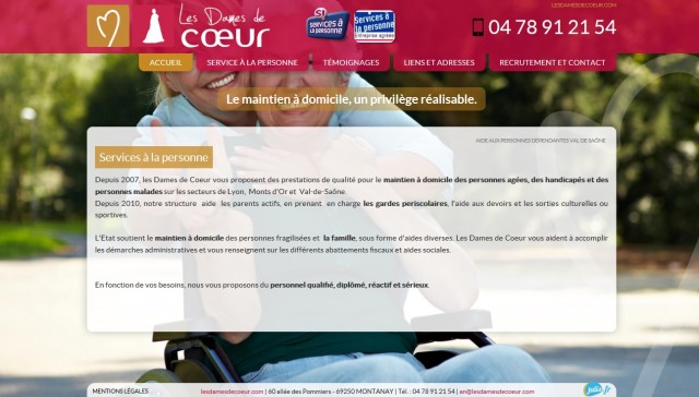 A la recherche d'une auxiliaire de vie sérieuse pour personne âgée à Montanay ? - Les Dames de cœur